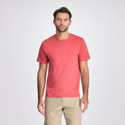 Men's Legend Wash 100% Cotton Short-Sleeve Classic T-Shirt - Rhubarb