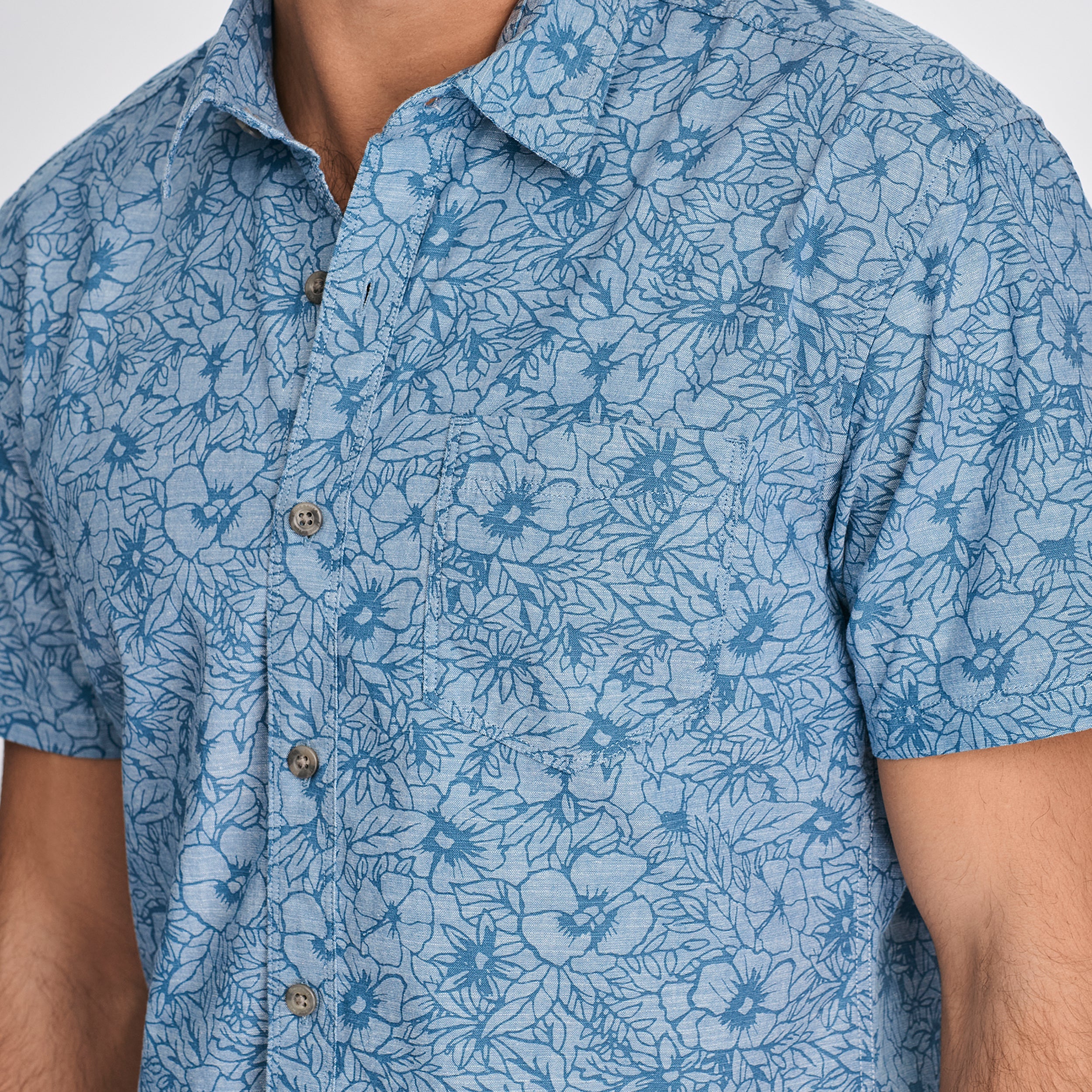 Men's Camano Short-Sleeve Shirt - Print