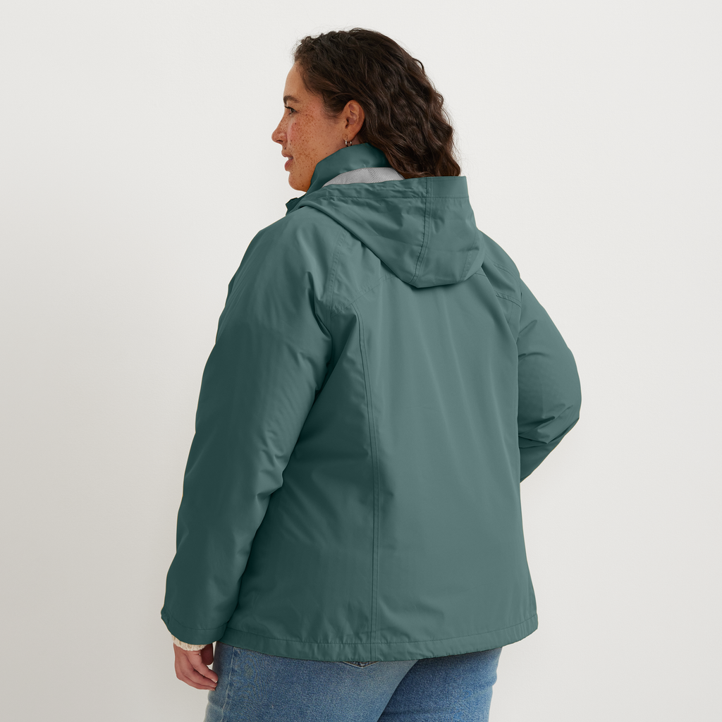 Women's Rainfoil® Waterproof Packable Hooded Rain Jacket