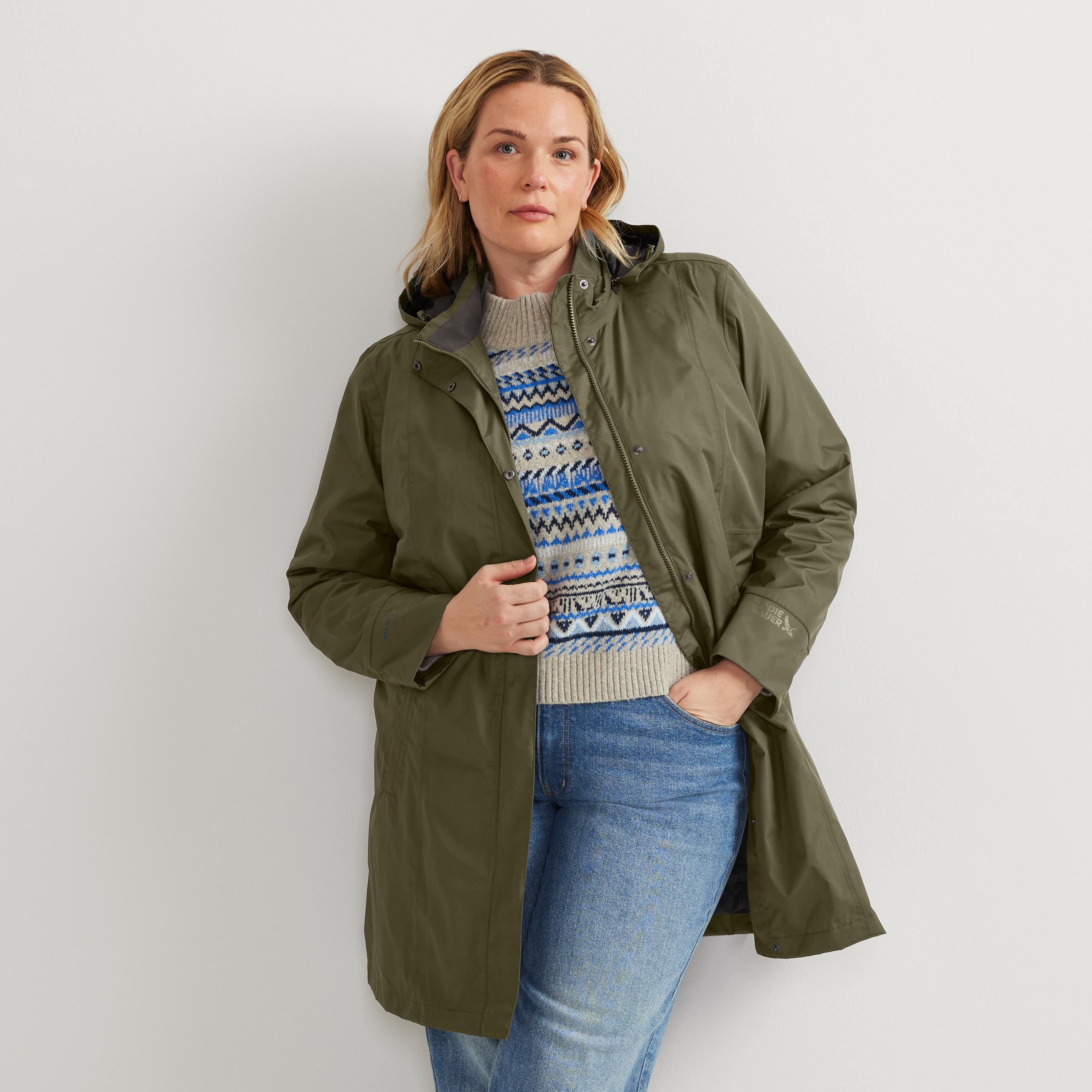 Women's Girl on the Go® Waterproof Trench Coat