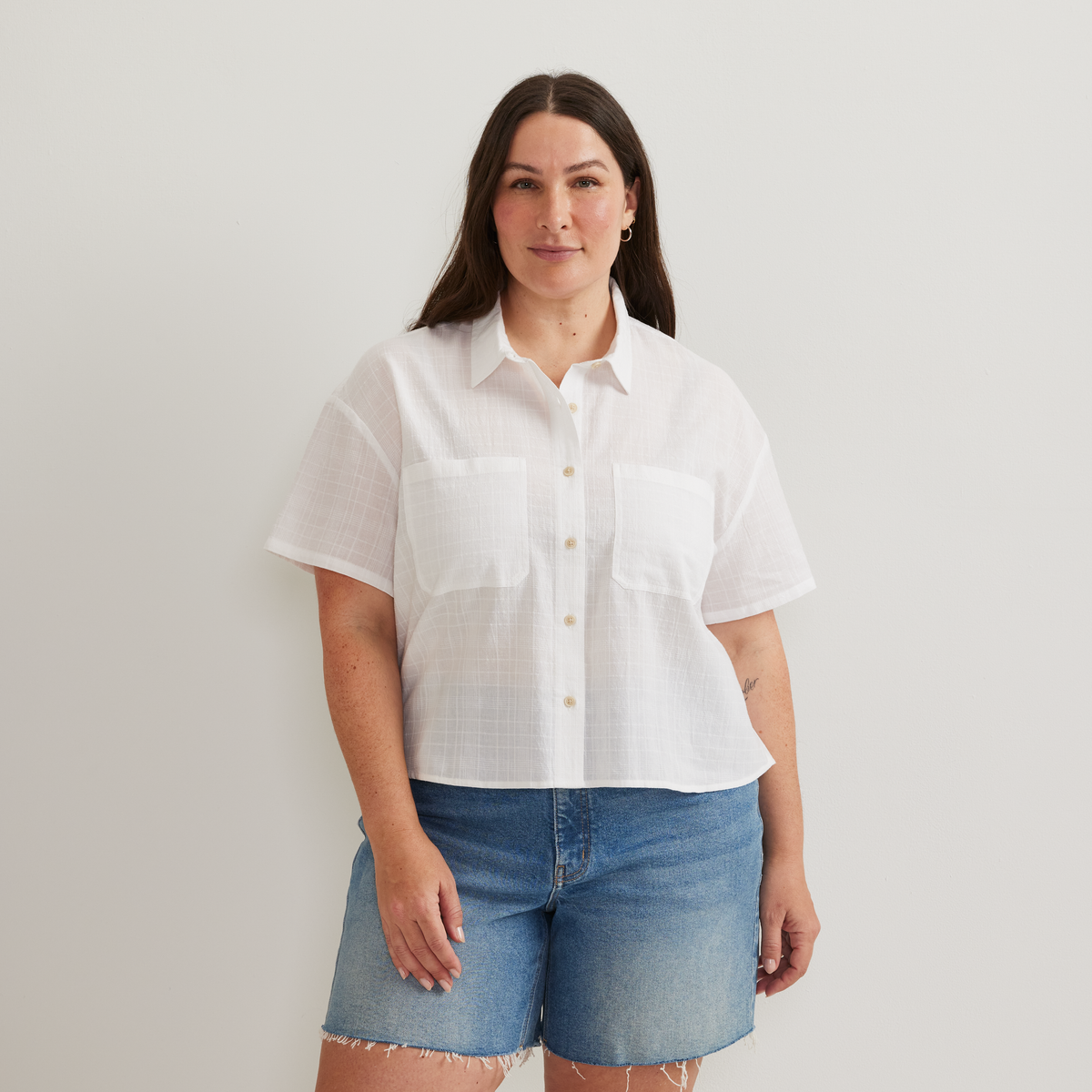 Women's Destination Utility Shirt - White