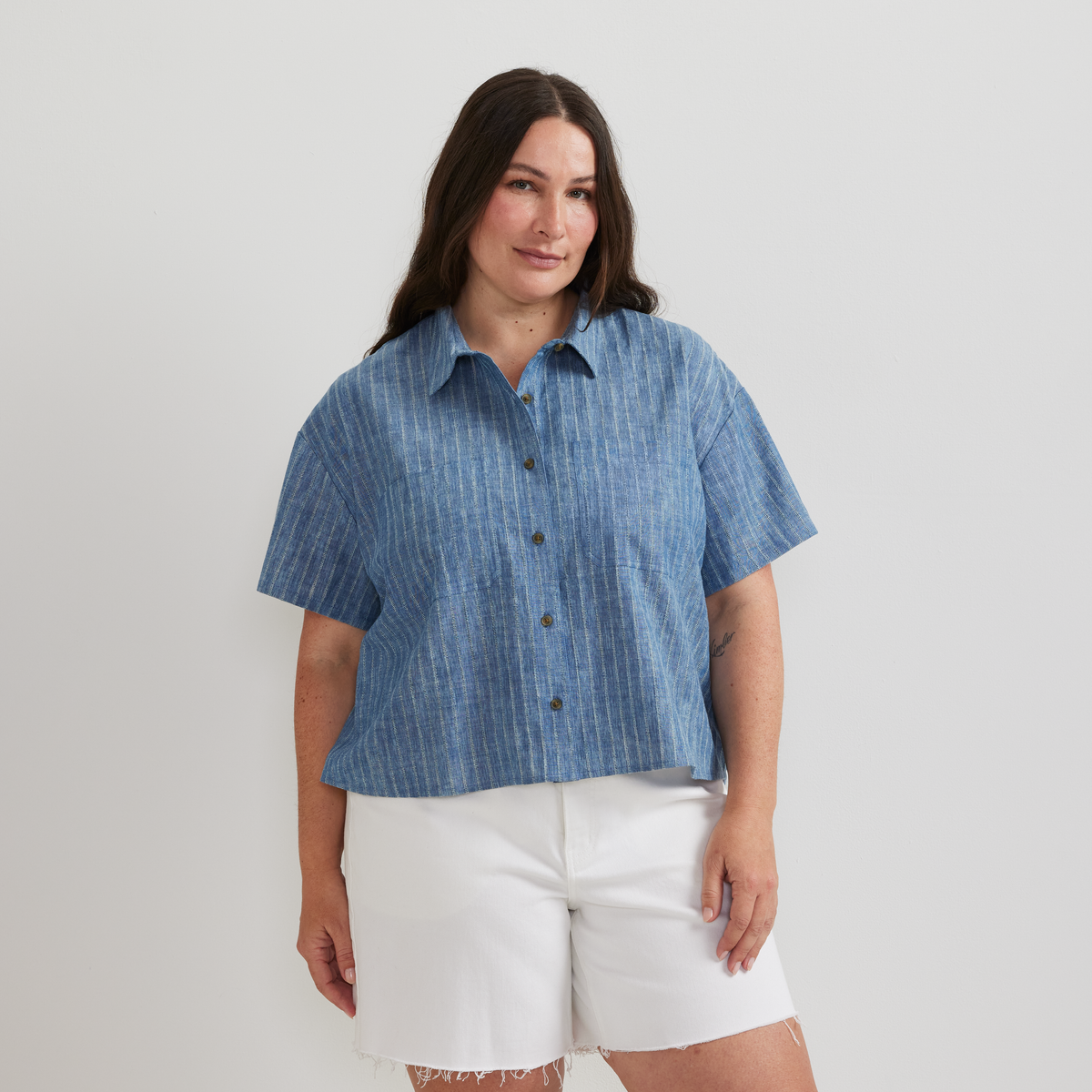 Women's Destination Utility Shirt - Stripe