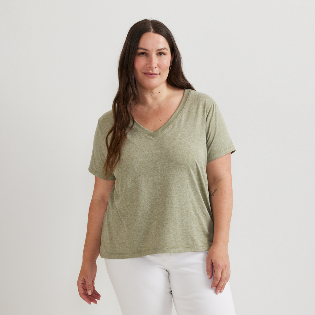 Women's Surreal Travel V-Neck T-Shirt
