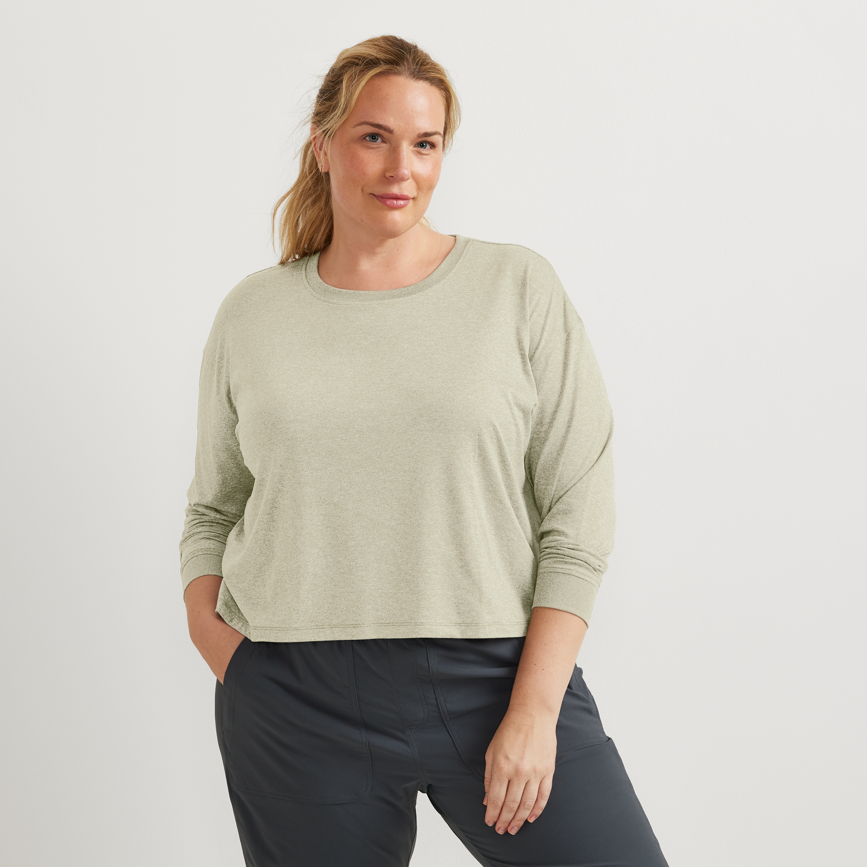 Women's Surreal Travel Long-Sleeve Shirt