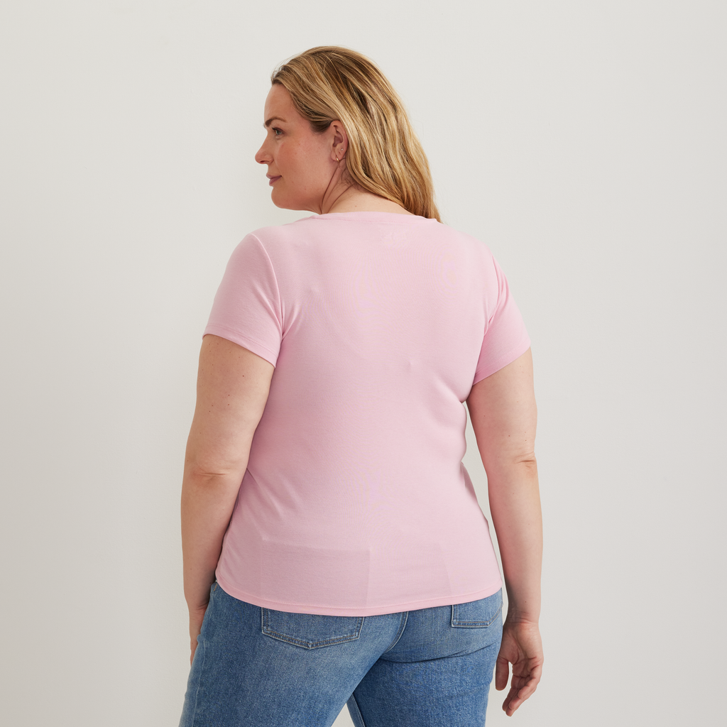 Women's Everyday Short-Sleeve V-Neck T-Shirt