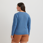 Women's Everyday Long-Sleeve V-Neck T-Shirt