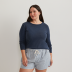 Women's Everyday Long-Sleeve Crewneck T-Shirt