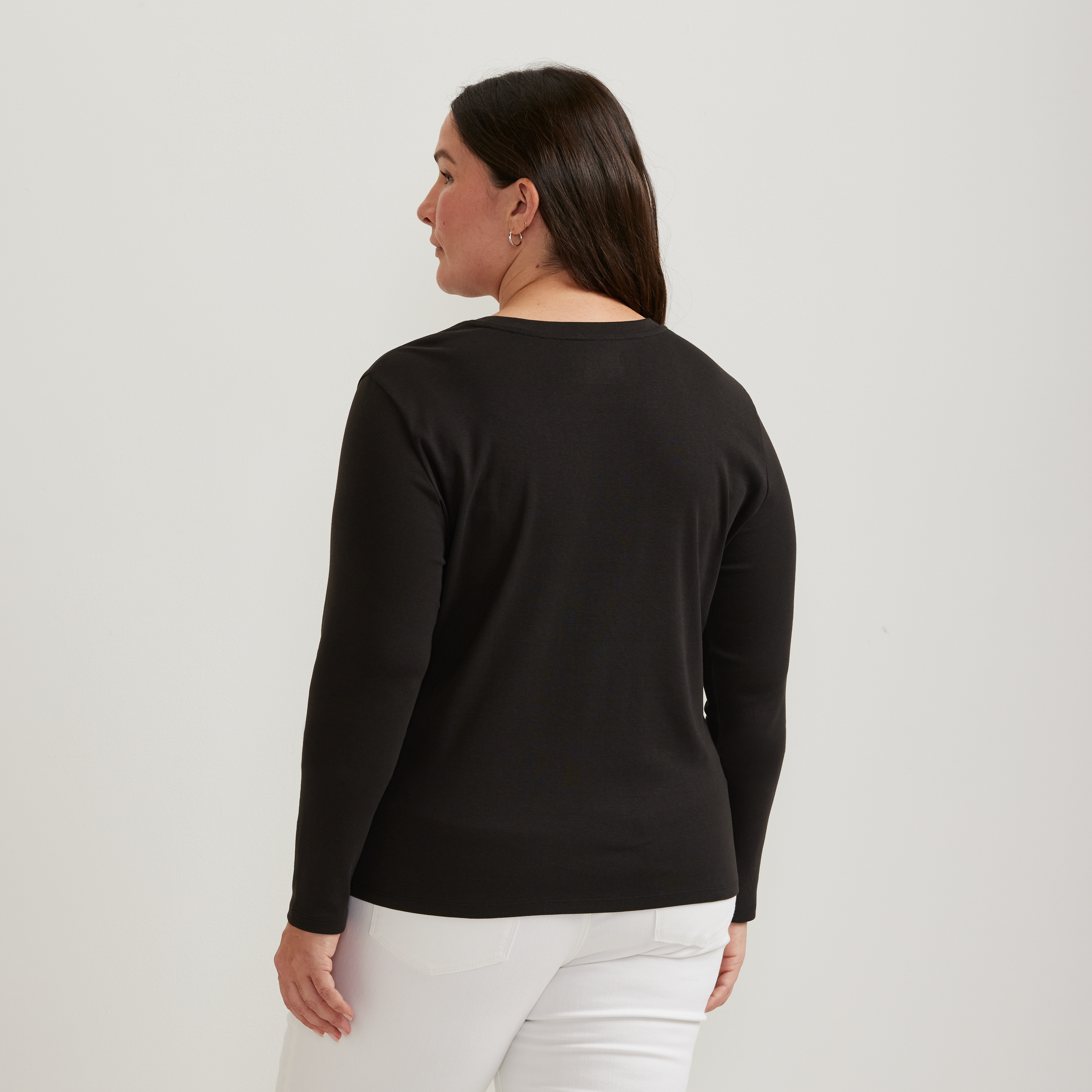 Women's Everyday Long-Sleeve Crewneck T-Shirt