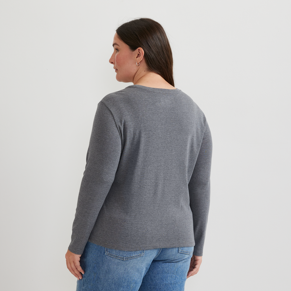 Women's Everyday Long-Sleeve Crewneck T-Shirt