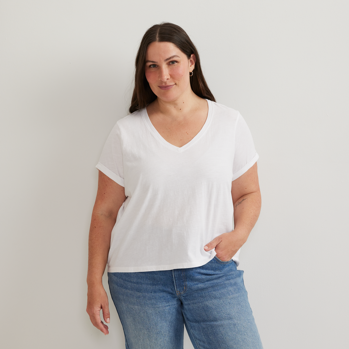Women's Sunwashed V-Neck T-Shirt