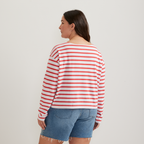 Women's Sailor Bateau Neck T-Shirt