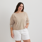 Women's Sailor Bateau Neck T-Shirt