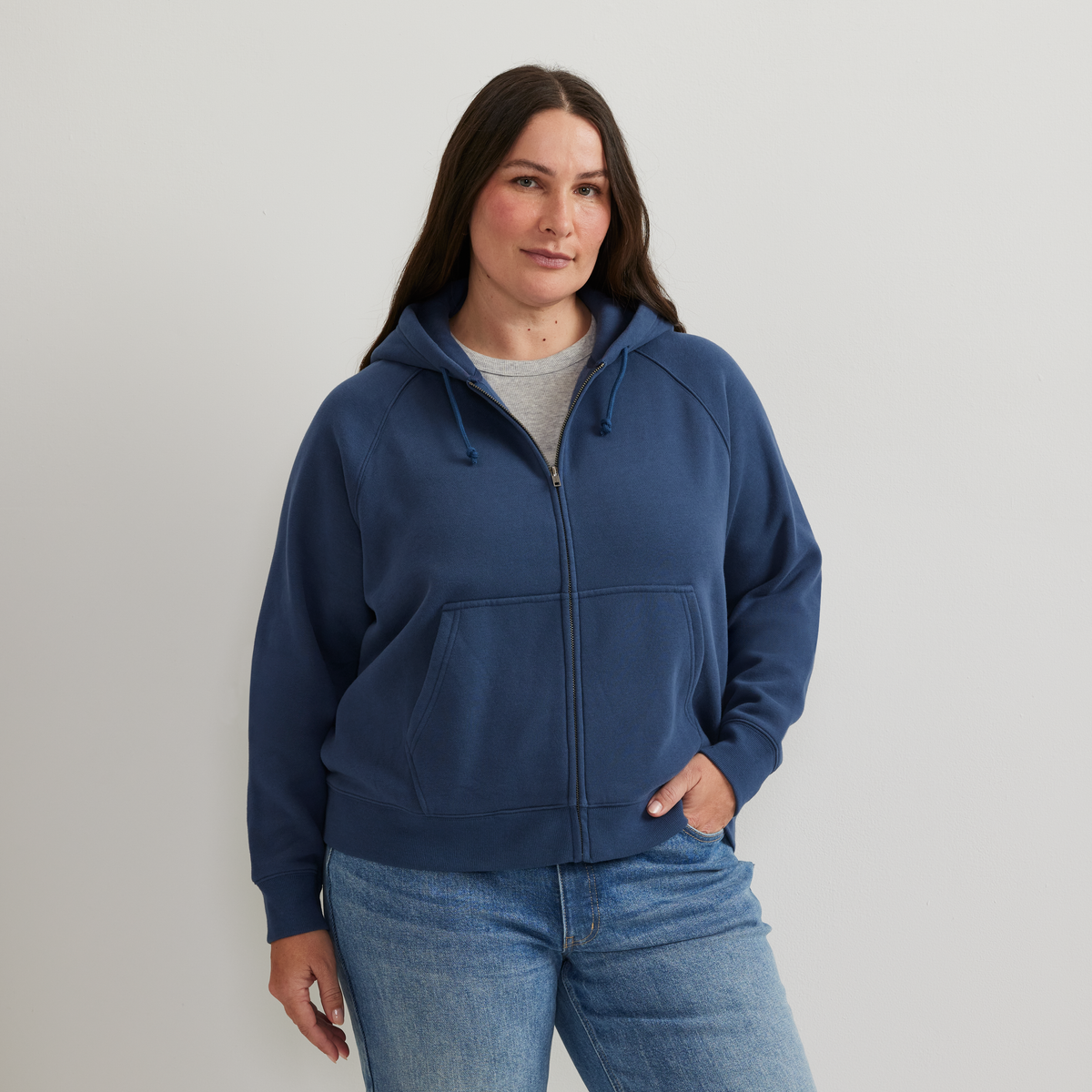 Women's Vintage Soft Full-Zip Hoodie