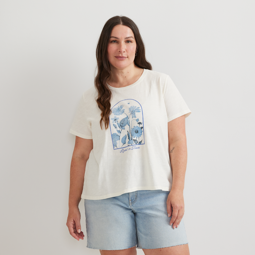 Women's Graphic T-Shirt - Rooted In