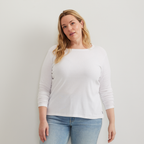 Women's Everyday Long-Sleeve Crewneck T-Shirt