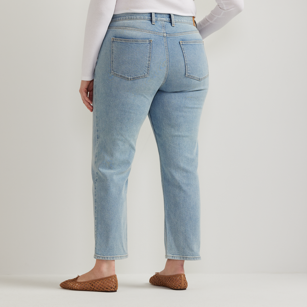 Women's Authentic High-Rise Straight Leg Jeans