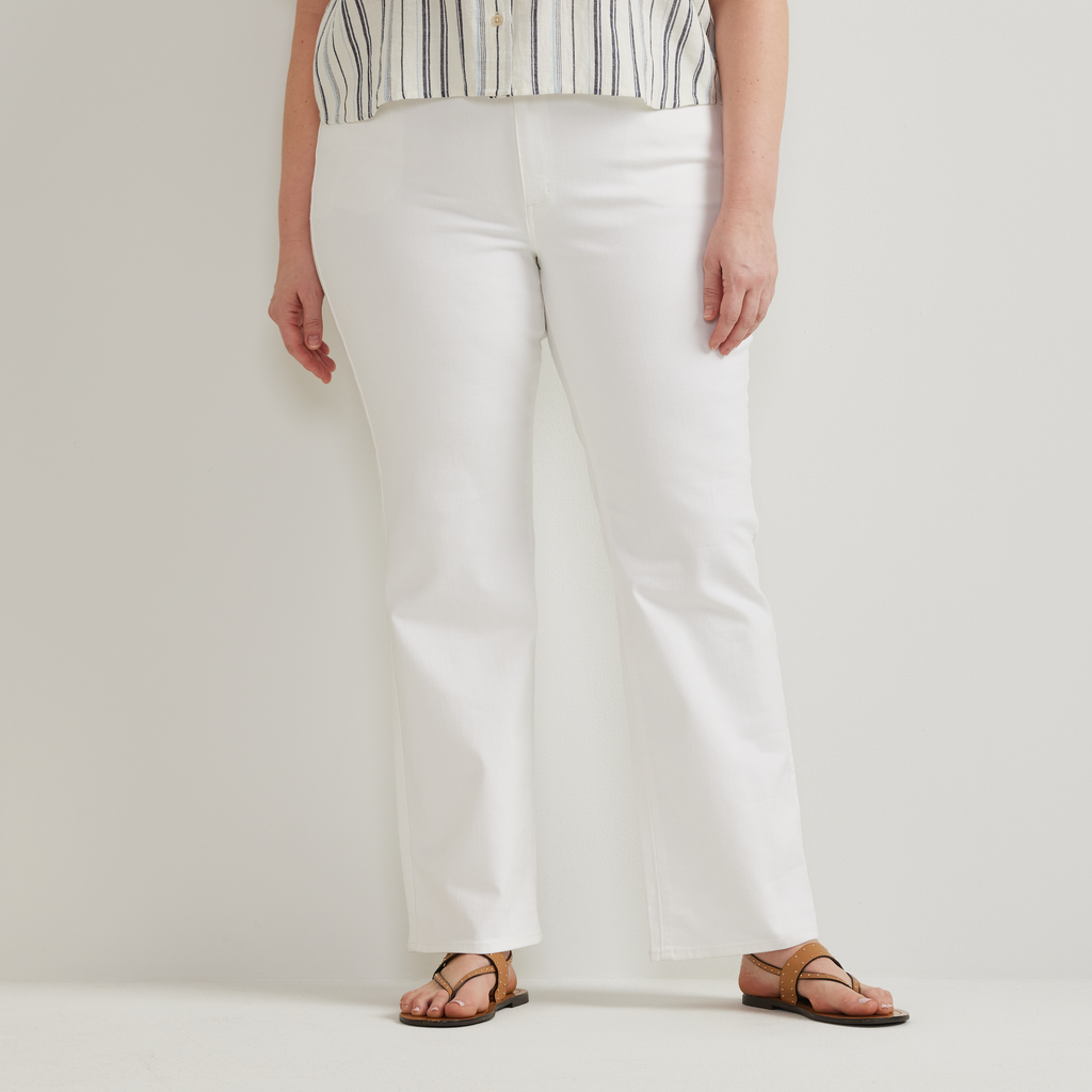 Women's Venture Stretch High-Rise Straight Leg Jeans