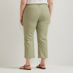 Women's Utility Stretch Canvas Kick Cropped Pants