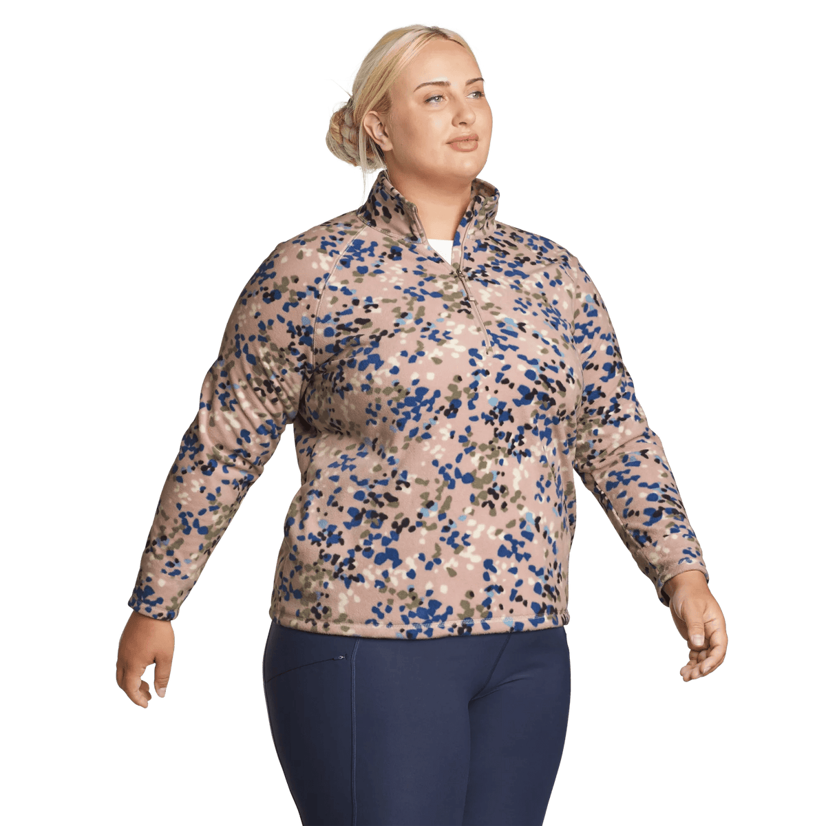 Women's Quest Fleece 1/4-Zip Pullover - Printed
