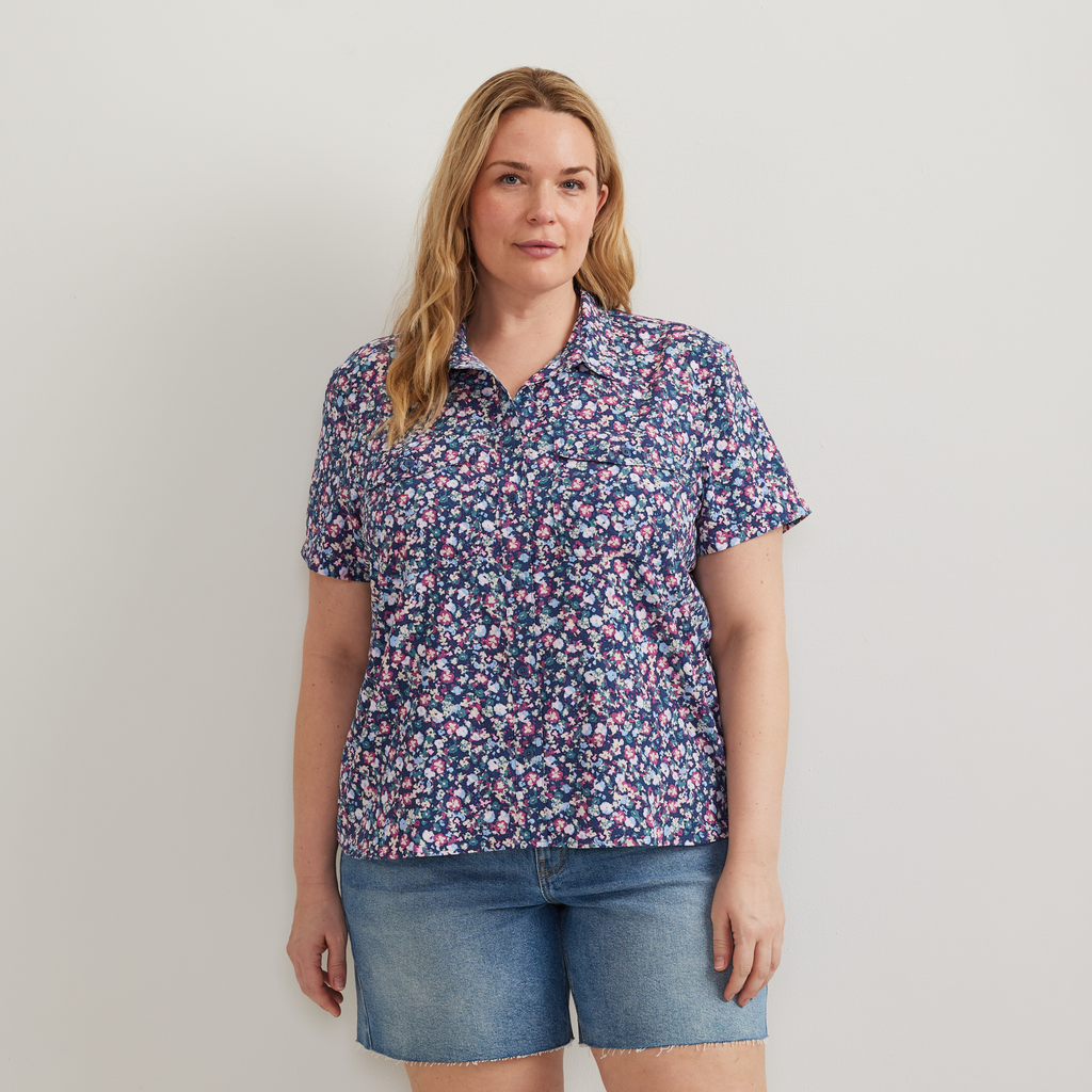 Women's Mountain 3.0 Short-Sleeve Shirt - Print