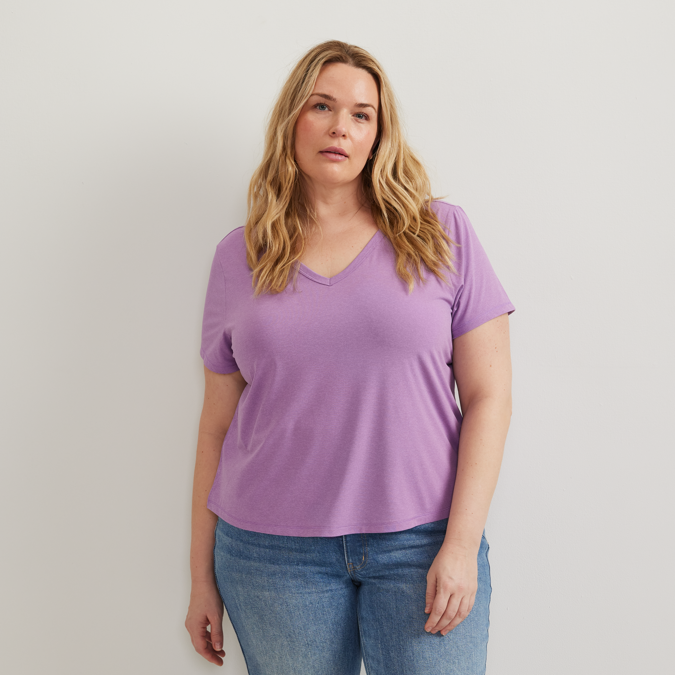 Women's Trek Light Hike Short-Sleeve V-Neck T-Shirt