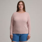 Women's Fav Long Sleeve Crew Neck Tee