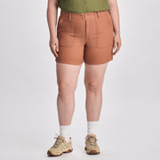 Women's Canvas Utility Shorts - Fawn