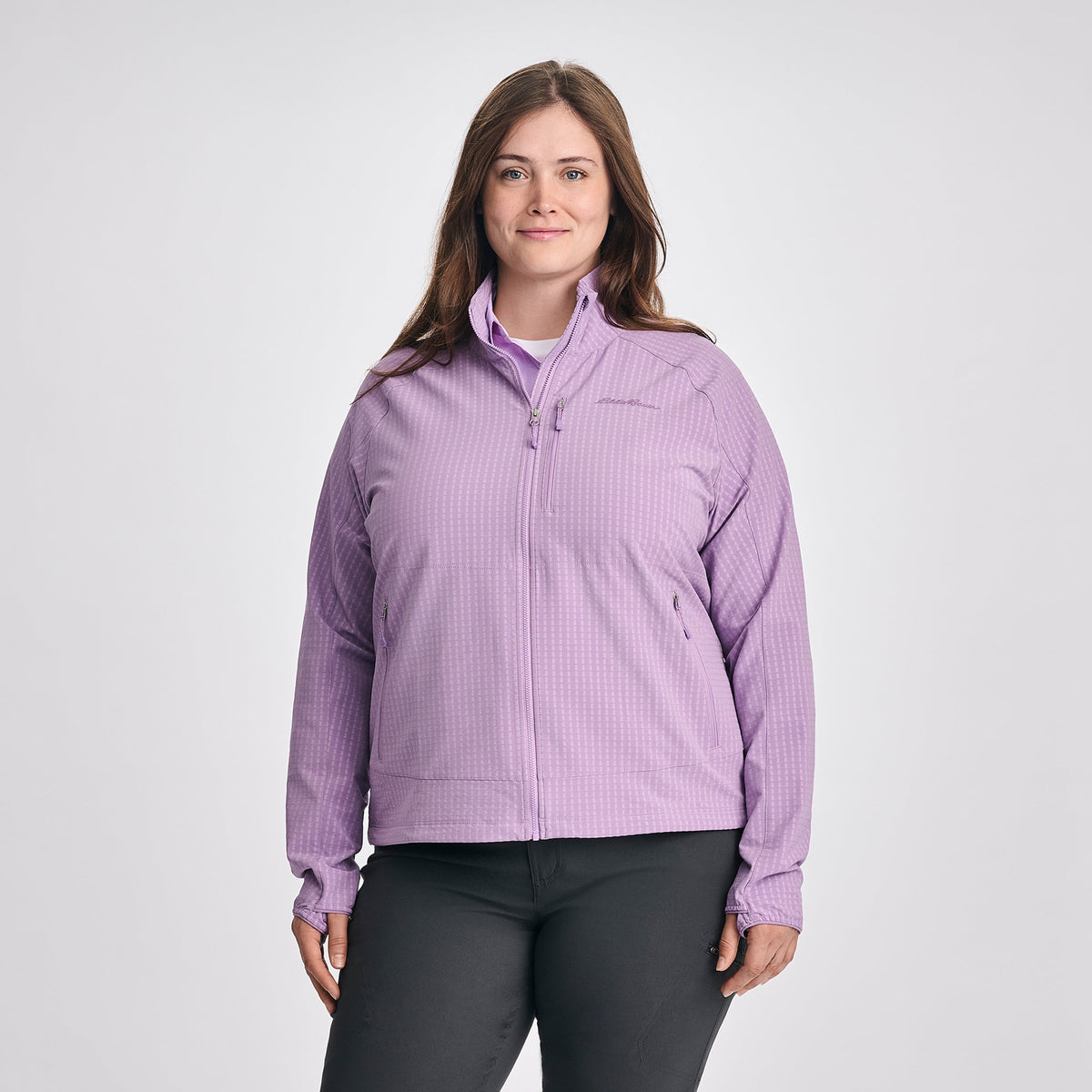 Women's Sandstone Backbone Grid Jacket