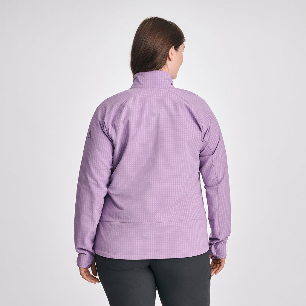 Women's Sandstone Backbone Grid Jacket