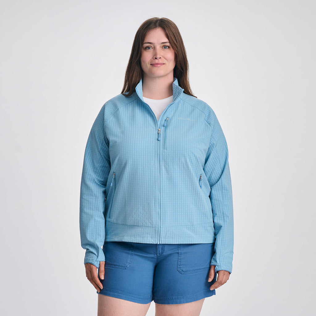 Women's Sandstone Backbone Grid Jacket