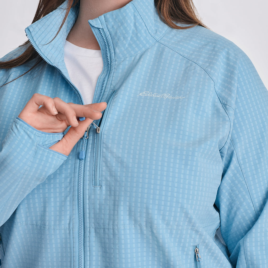 Women's Sandstone Backbone Grid Jacket