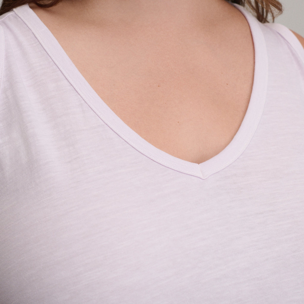 Women's Sunwashed Cotton V-Neck Tank