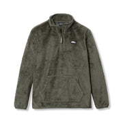 Kids Quest Fleece Plush 1/4 Zip - BEETLE