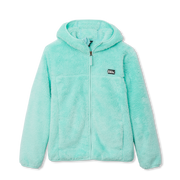 Kids Quest Fleece Plush Hooded Jacket - LIGHT TEAL