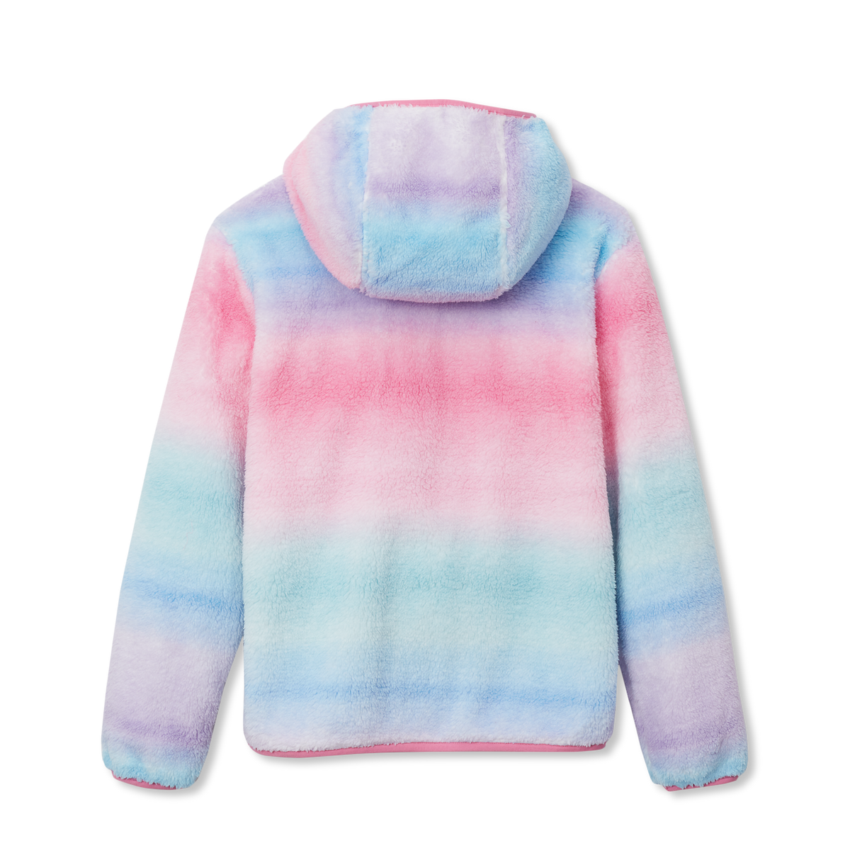 Kids Quest Fleece Plush Hooded Jacket - Print