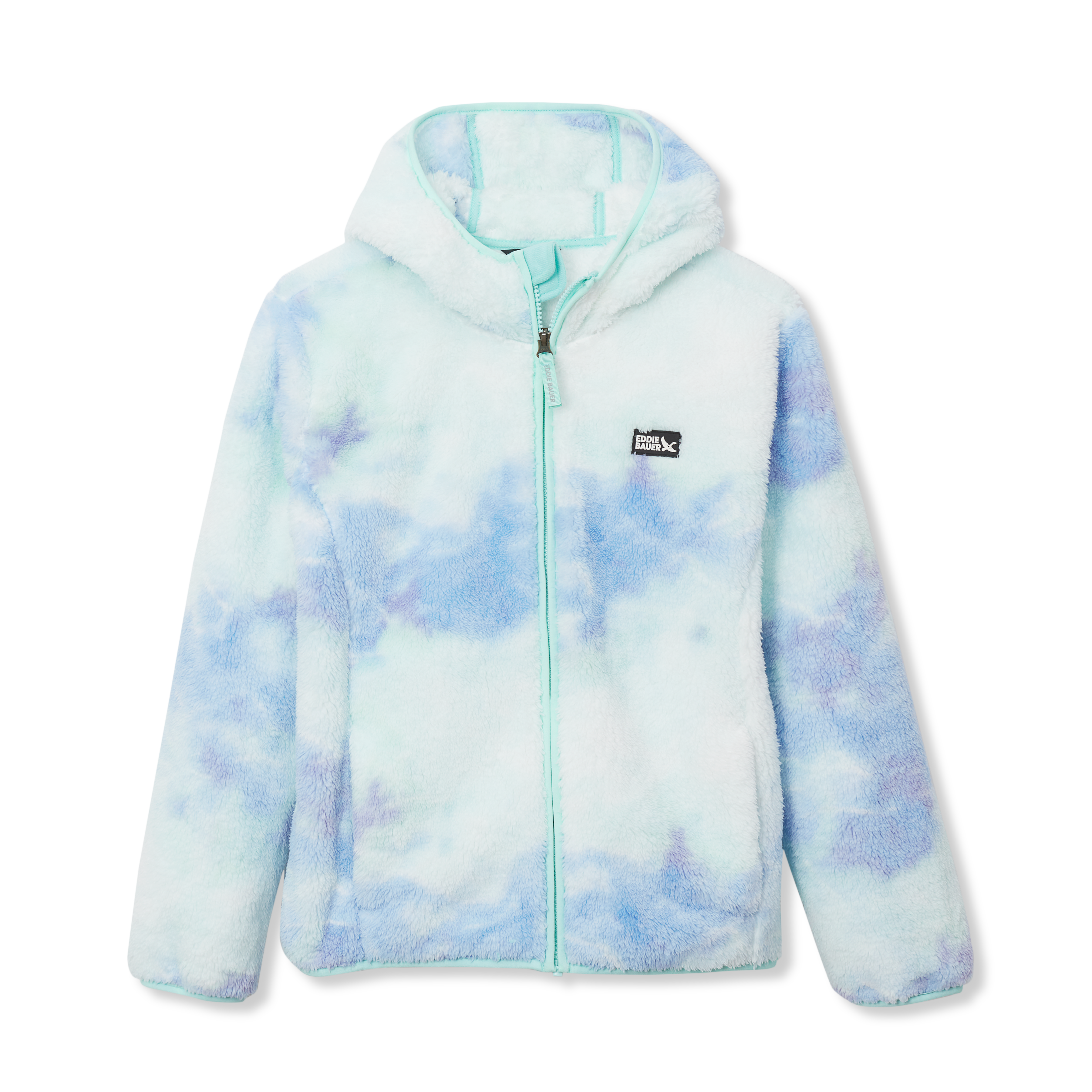 Kids Quest Fleece Plush Hooded Jacket - Print