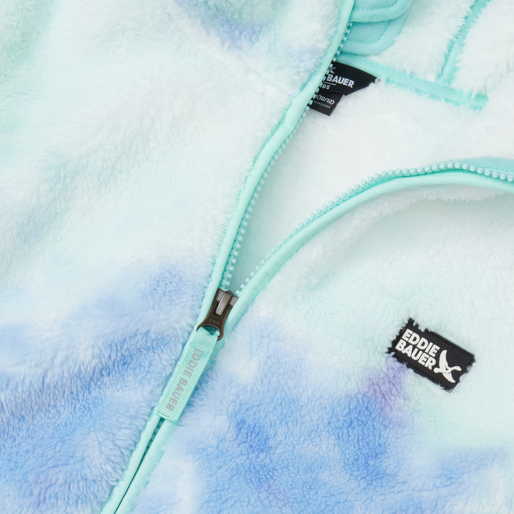 Kids Quest Fleece Plush Hooded Jacket - Print