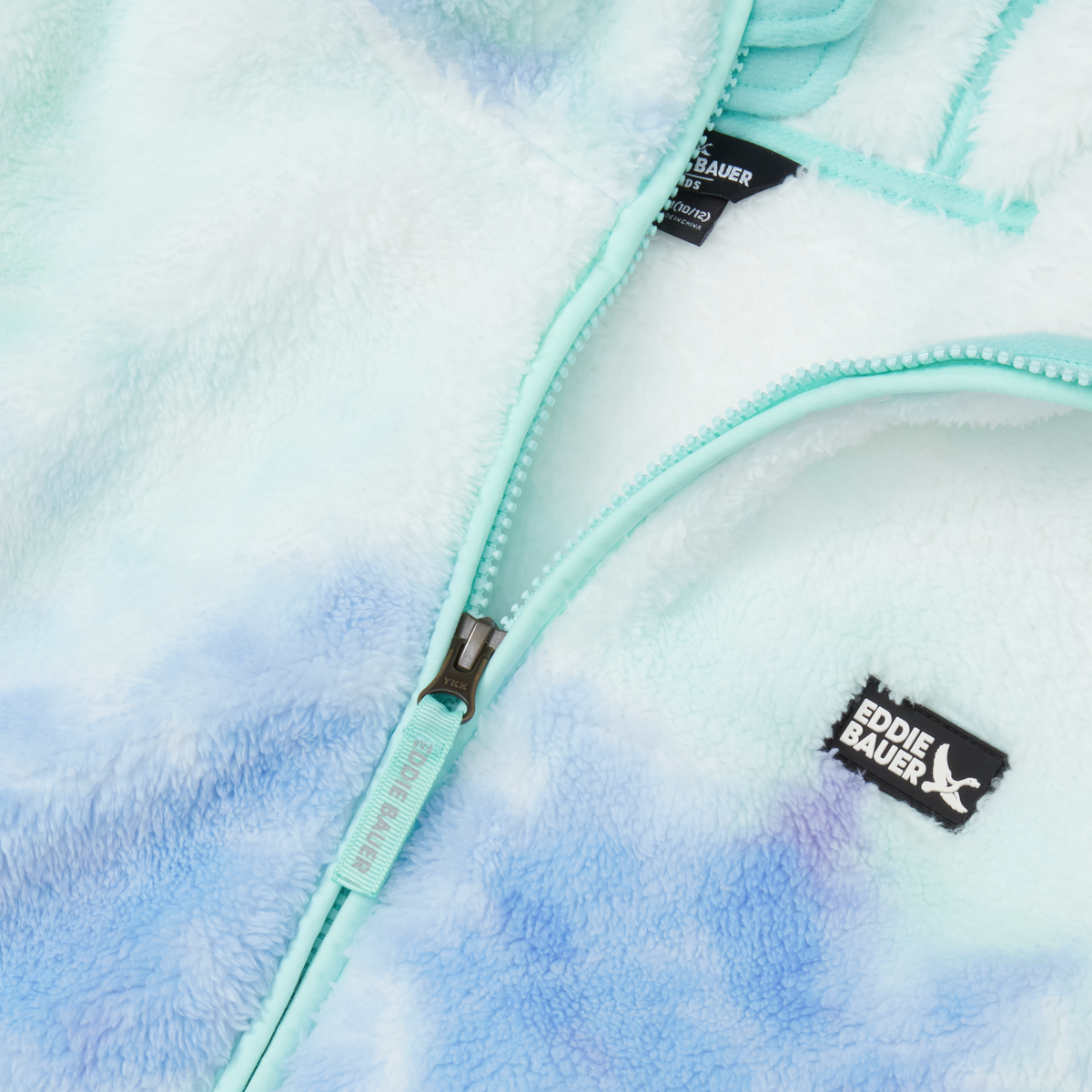 Kids Quest Fleece Plush Hooded Jacket - Print