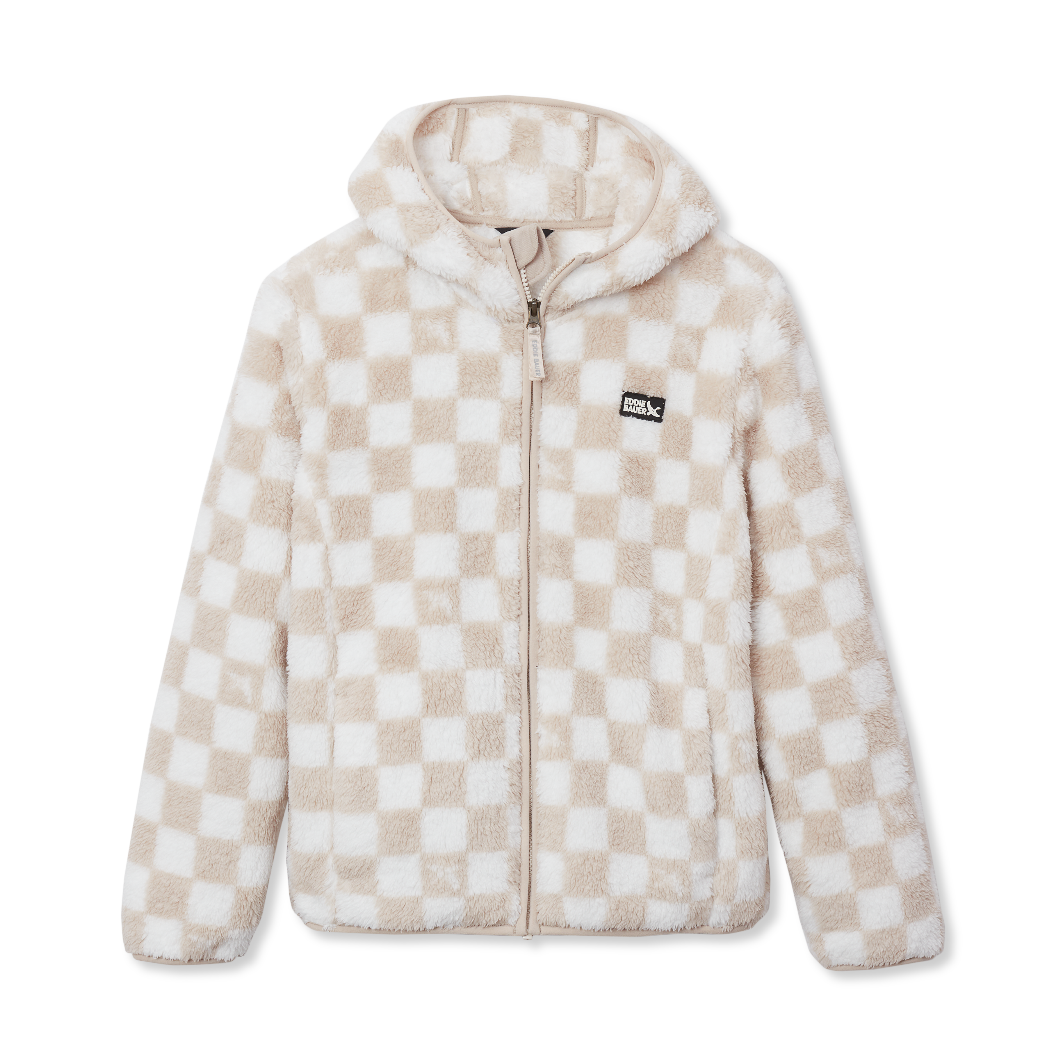 Kids Quest Fleece Plush Hooded Jacket - Print