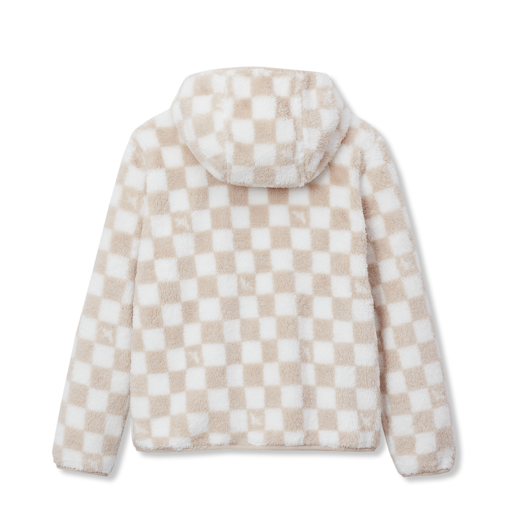 Kids Quest Fleece Plush Hooded Jacket - Print