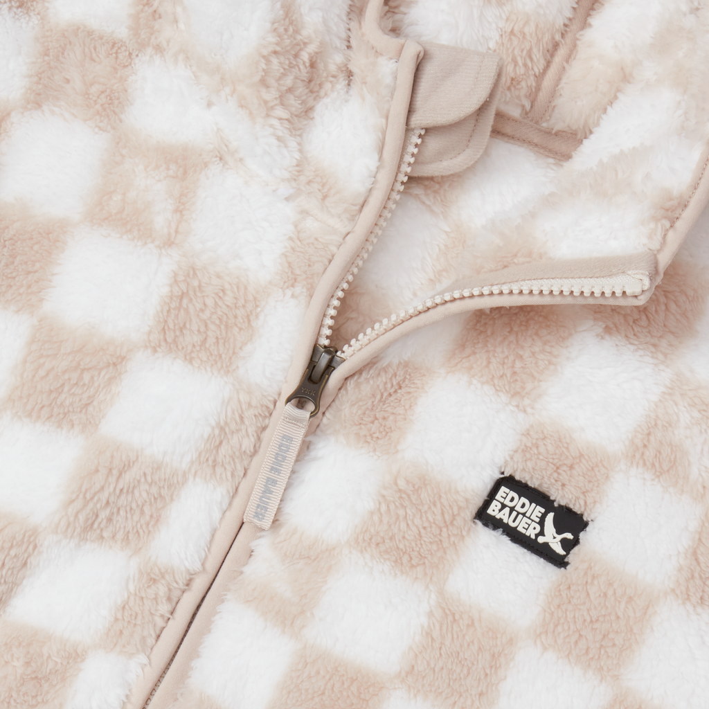 Kids Quest Fleece Plush Hooded Jacket - Print