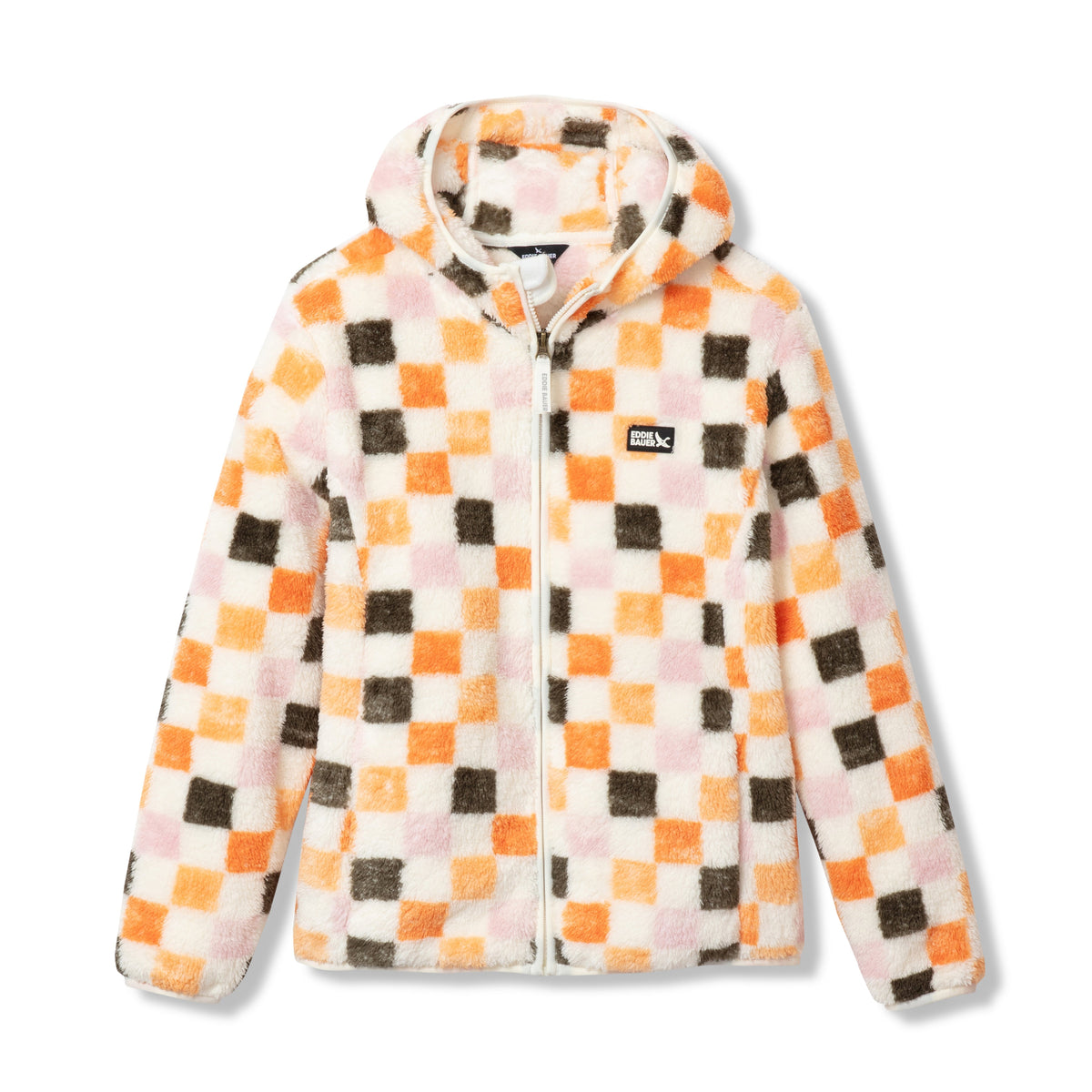 Kids Quest Fleece Plush Hooded Jacket - Print