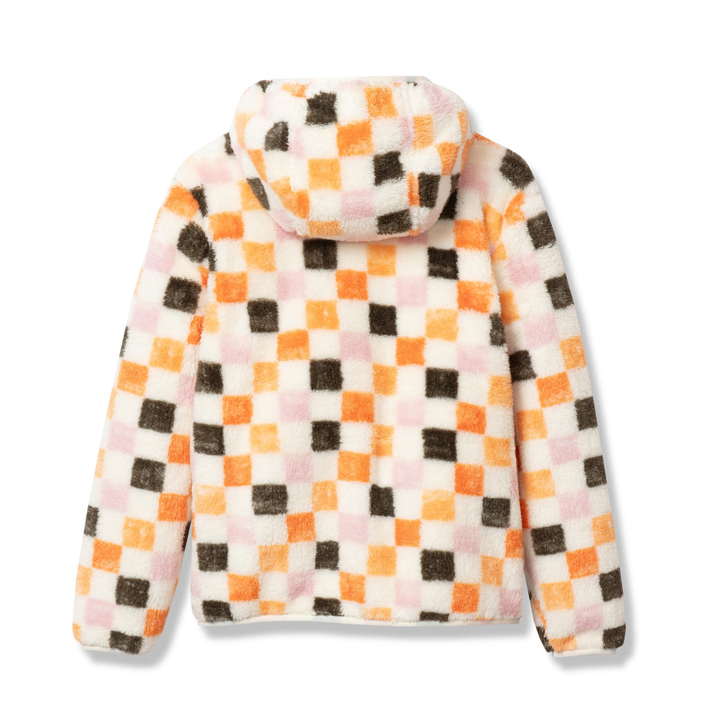 Kids Quest Fleece Plush Hooded Jacket - Print