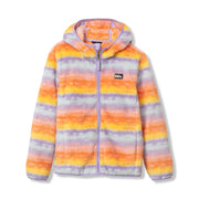 Kids Quest Fleece Plush Hooded Jacket - Print - ROYAL LILAC