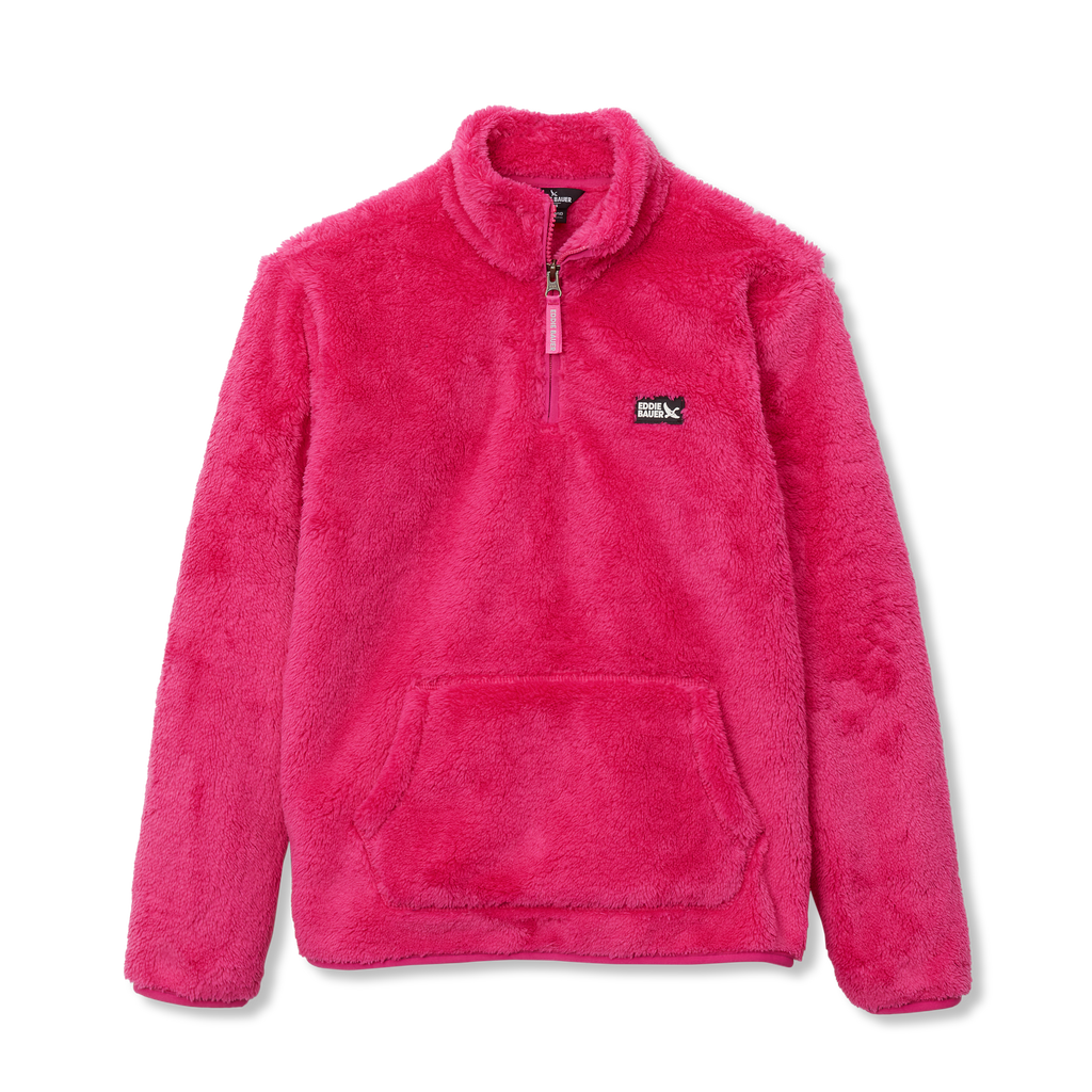 Kids Quest Fleece Plush 1/4 Zip Jacket