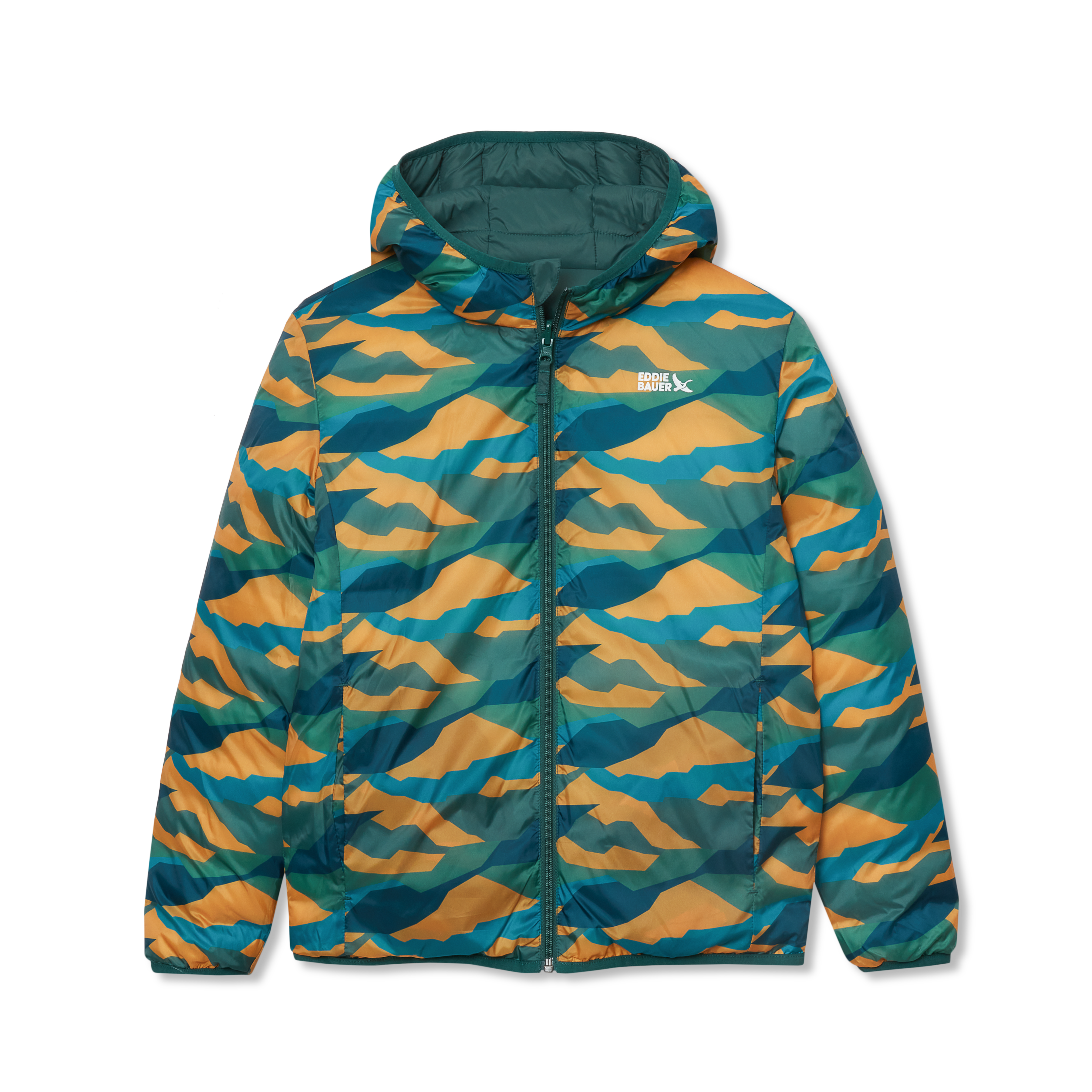 Kids Reversible Cirruslite Down Hooded Jacket