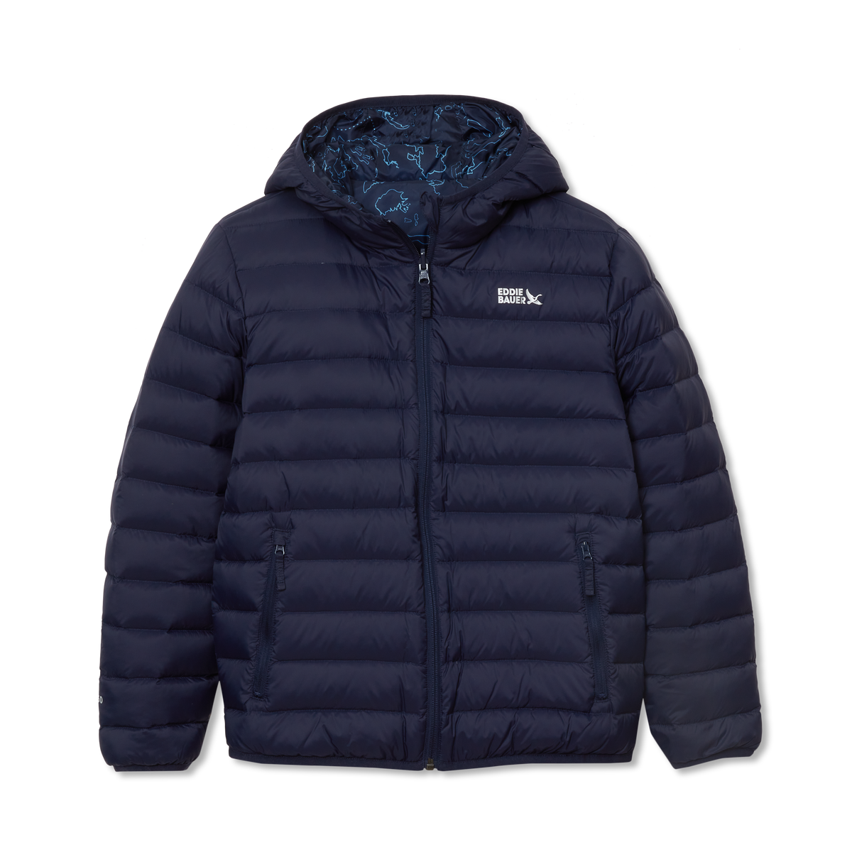 Kids Reversible Cirruslite Down Hooded Jacket