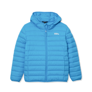 Kids Cirruslite Down Hooded Jacket - SWEDISH BLUE