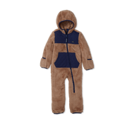 Infant Quest Fleece Plush Onesie - KHAKI