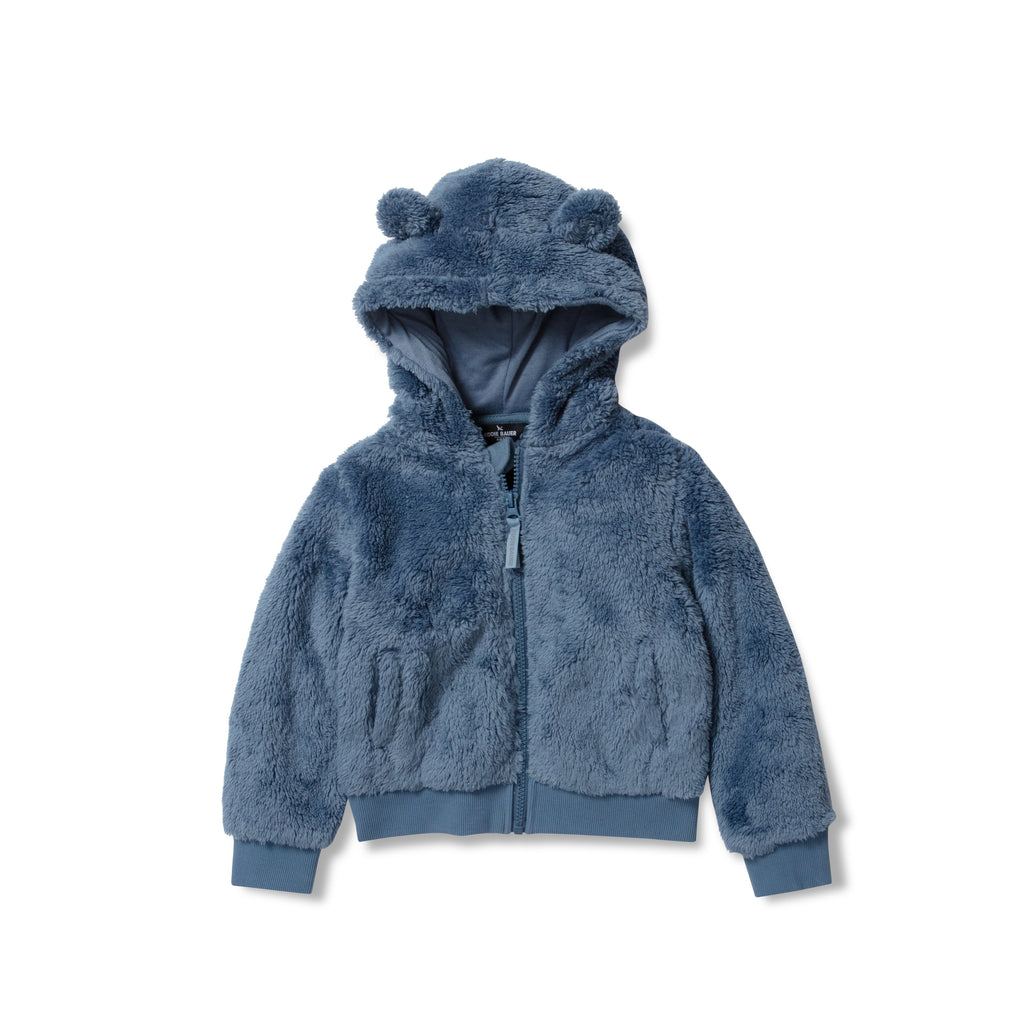 Toddler Quest Fleece Plush Hooded Jacket